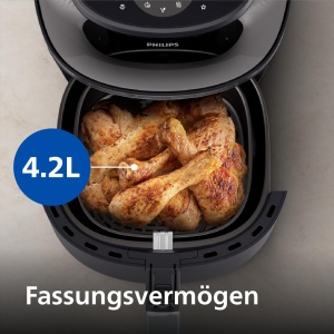 Friteuza cu aer Philips Airfryer Seria 3000 NA32000 42L RapidAir Plus 16 functii - Img 6