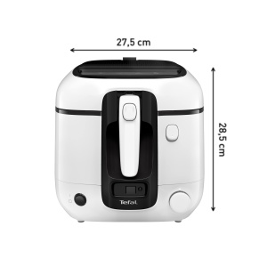 Friteuza electrica Tefal Super Uno, 2.2L, albaneagra, cu timer si filtru de miros - Img 7