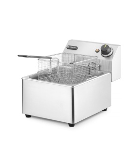 Friteuza HENDI 6L, 3300W, cu Frittierkorb si Capac - Img 5