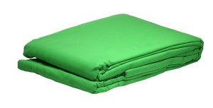 Fundal Fotografie Bresser F000404 2,5x3 m Verde Chromakey din Bumbac - Img 2
