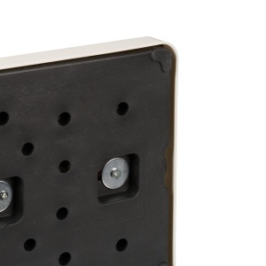 Garnitura WC Relaxdays, Bambus, 80 x 30 x 20 cm, cu suport pentru hartie si periuta - Img 8