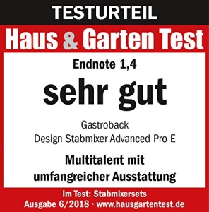 GASTROBACK Design Stabmixer Advanced Pro E, Schwarz, Silber - Img 9