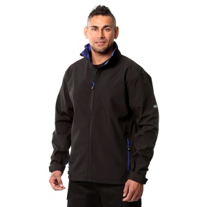 Geaca de lucru Goodyear GYJKT018, impermeabila, windproof, fleece, negruroyal, M