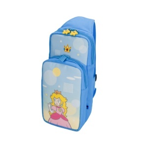 Geanta Crossbody HORI Adventure Pack City Pop Peach pentru Nintendo Switch