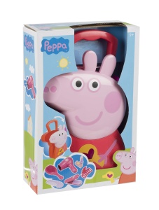 Geanta de ingrijire par Peppa Wutz, cu uscator de par, placi de indreptat, pentru copii - Img 2
