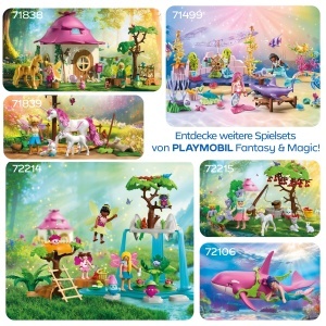 Geanta de mana PLAYMOBIL 72105 cu 2 sirene, accesorii cosmetice, pentru copii 4 - Img 6