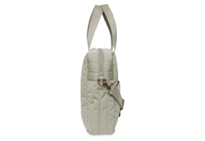 Geanta de scutece Jollein Puffed Moss - Olive Green - Hidrofug - Geanta pentru carucior - Geanta pentru bebelusi Multifunctionala - Olive Green - Img 4