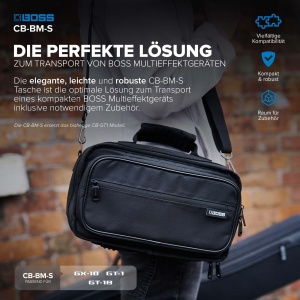 Geanta de transport BOSS CB-BM-S pentru efecte compacte, material rezistent - Img 2