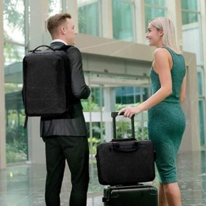 Geanta laptop DELL PO1520CS, Unisex, Neagra - Img 3