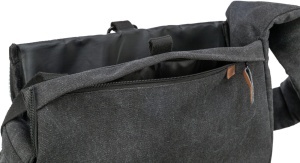 Geanta pentru animale TRIXIE BE Nordic Tasche Ingrid, neagra, 40x30x15 cm - Img 5