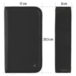 Geanta pentru CD-uri Hama, 104 Discuri, Nylon, Negru - Img 4