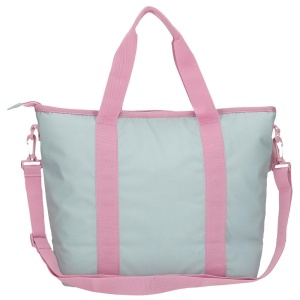 Geanta pentru laptop Joumma Bags Mickey Minnie Kisses, 45.5 cm, albastra - Img 3