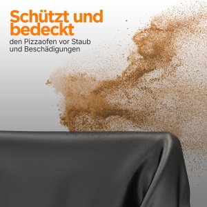 Geanta pentru Pizza NutriChef NCPIZOVN, Oxford 300D, cu curea de umar, 155x117 cm - Img 6