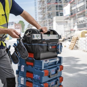 Geanta pentru unelte Bosch PRO GWT 20, design robust, organizare eficienta - Img 6
