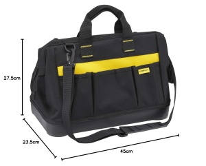 Geanta pentru unelte STANLEY 1-96-183, nylon 600 Denier, impermeabila, 44,7 x 27,5 x 23,5 cm - Img 3