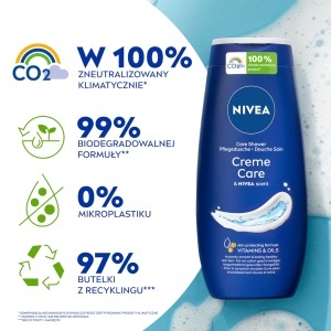 Gel de dus NIVEA Creme Care 250 ml cu Pro-Vitamina B5 si uleiuri hranitoare - Img 6