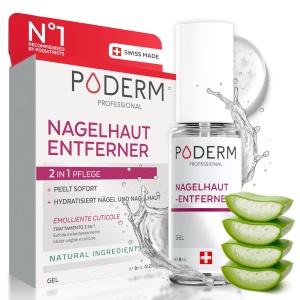 Gel pentru indepartarea cuticulelor Poderm 2-in-1, cu Glicerina si Aloe Vera