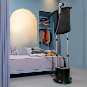 Generator de abur vertical Cecotec Statie verticala IronHero 2000, 2000 W, abur continuu de 47 g/min, rezervor detasabil de 1,7 litri, abur rapid, 5 programe, varf de precizie, roti 360deg - Img 4