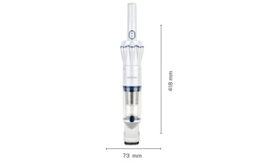 Genius A28178 Invictus One Version 1.0 Set 9 Bucati Alb - Aspirator de mana fara fir si fara sac 90 W Motor BLDC + Accesorii, PP, otel inoxidabil - Img 6