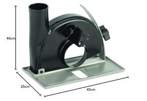 Ghidaj cu aspiratie Bosch Professional pentru unelte de taiat, 115125 mm - Img 5