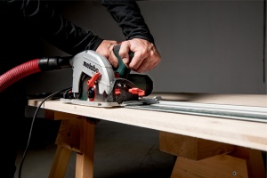 Ghidaj pentru feronerie Metabo FS 80, 80 cm, din aluminiu, compatibil cu feronerie de mana - Img 2