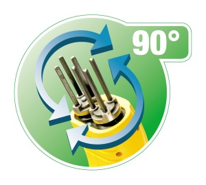 GLORIA Gardenboy Plus | Crumbler electric de fund | Motocarna/sapa de gradina si cultivator cu adancime de lucru de 8 cm | Pentru afanarea solului - Img 4