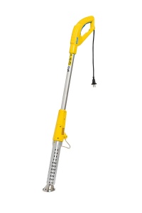 GLORIA Thermoflamm bio Electro - Erbicid electric cu jet de caldura de 650 degC | Arzator de buruieni fara substante chimice | Curatator de chit si arzator cu flacara pentru trotuare, alei, terase si gradini