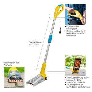 GLORIA Thermoflamm BIO Fix 1100W Distrugator electric de buruieni fara chimicale - Img 4