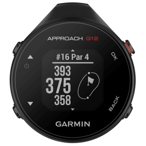 GPS Golf Garmin Approach G12, 1,3 Display, 30 ore autonomie, Negru