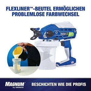 Graco Magnum by Graco 26D527 TrueCoat 360 cu viteza variabila, pulverizator portabil de vopsea fara aer cu cablu, produs UE, bricolaj, proiecte decorative mici (presiune maxima 138 bar) - Img 15