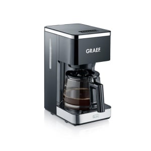 GRAEF. Aparat de cafea cu filtru FK 402 cu ulcior de sticla, negru