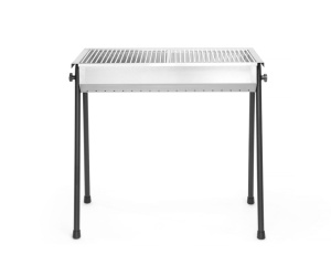 Gratar cu carbune HENDI Patio, 2 roste 345x345mm, inox 180