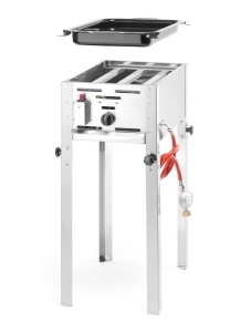 Gratar cu gaz HENDI Grill-Master mini, 5kW, inox, pentru exterior - Img 2
