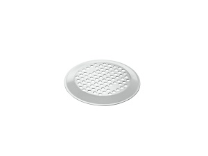 Gratar de aer STIEBEL ELTRON 231977, inox alb, cu filtru regenerabil, 150 mm - Img 2