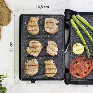 Gratar electric Cecotec RocknGrill 1500 Rapid 750W Antiaderent - Img 3