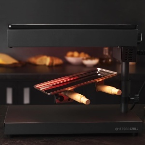 Gratar electric Raclette Cecotec CheeseGrill 6000, 600W, termostat reglabil, negru - Img 9