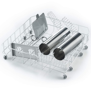 Gratar electric Severin WT 5005, 2 wuste, inoxnegru, 5 minute - Img 9