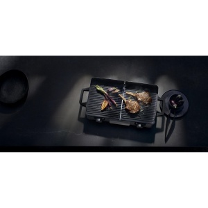 Gratar electric WMF Lono Master gratar electric 50x28 cm gratar electric Gratar de masa cu parbriz si tava de picurare certificat pentru exterior pent - Img 2
