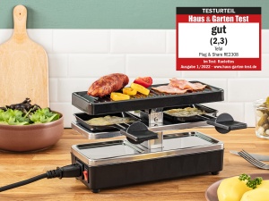 Gratar Raclette Tefal Plug Share RE2308, 400W, 2 Persoane, NegruSilver - Img 3