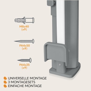 Grilaj de siguranta LIONELO THEA pentru copii si animale, 80 cm inaltime, extensibil 140 cm - Img 3