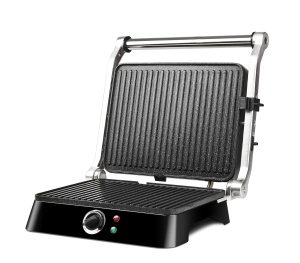 Grill electric Girmi BS44 1400W placa antiaderenta Petravera functie 180deg - Img 2