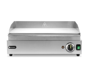 Grill electric HENDI cu suprafata neteda, 2400W, temperatura reglabila pana la 300C