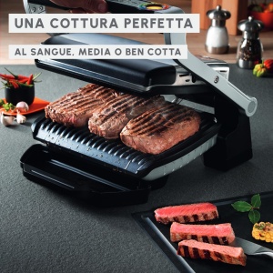 Grill electric Moulinex Optigrill GI712D tehnologie automata placi antiaderente - Img 3
