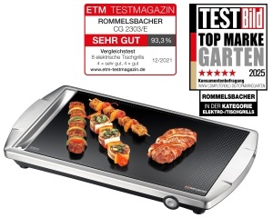 Grill electric Rommelsbacher CG 2303E 2000W Temperatura reglabila 380degC - Img 4