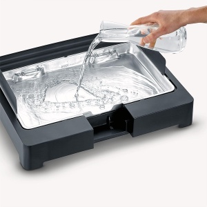 Grill electric Severin PG 8565, 2200 W, negru, pentru interior si exterior - Img 6