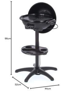 Grill electric SEVERIN PG8541 2000W suprafata O41 cm negru mat - Img 11