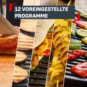 Grill Electric Tefal OptiGrill Elite, 12 programe automate, inox, cu display digital - Img 4