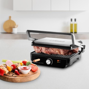 Grill electric Ufesa Jaya 2000W - Placi antiaderente, 180 deschidere, temperatura reglabila - Img 5
