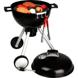 Grill pentru copii Theo Klein 9466 cu lumina si sunet, accesorii incluse, 40 cm - Img 4
