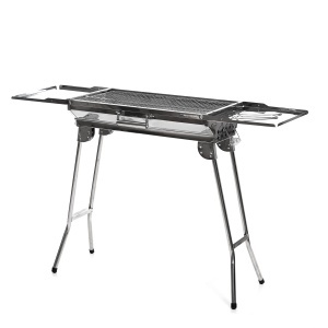 Grill portabil InnovaGoods din inox, usor de curatat, ideal pentru camping si picnic - Img 3